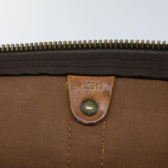 LOUIS VUITTON Monogram Keepall Bandouliere 50 Boston Bag M41416 LV Auth ki3982