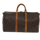 LOUIS VUITTON Monogram Keepall Bandouliere 50 Boston Bag M41416 LV Auth ki3982-2