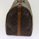 LOUIS VUITTON Monogram Keepall Bandouliere 50 Boston Bag M41416 LV Auth ki3982-4