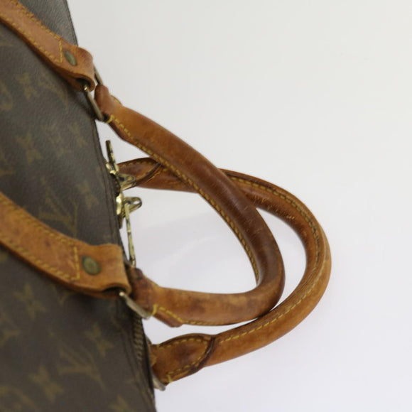 LOUIS VUITTON Monogram Keepall Bandouliere 50 Boston Bag M41416 LV Auth ki3982