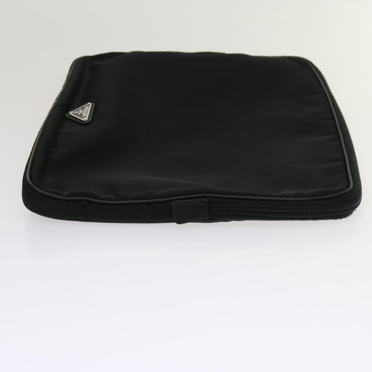 PRADA Business Bag Nylon 2way Black Auth ki3987