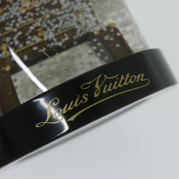 LOUIS VUITTON Trunk Tower Eiffel Tower Snow Globe Clear N99229 LV Auth ki4007SM