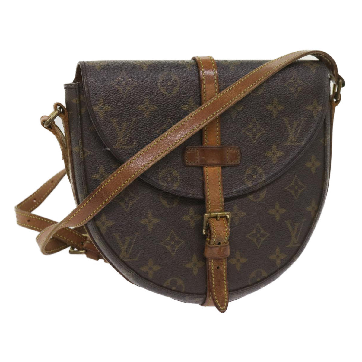 LOUIS VUITTON Monogram Chantilly MM Shoulder Bag M51233 LV Auth ki4008