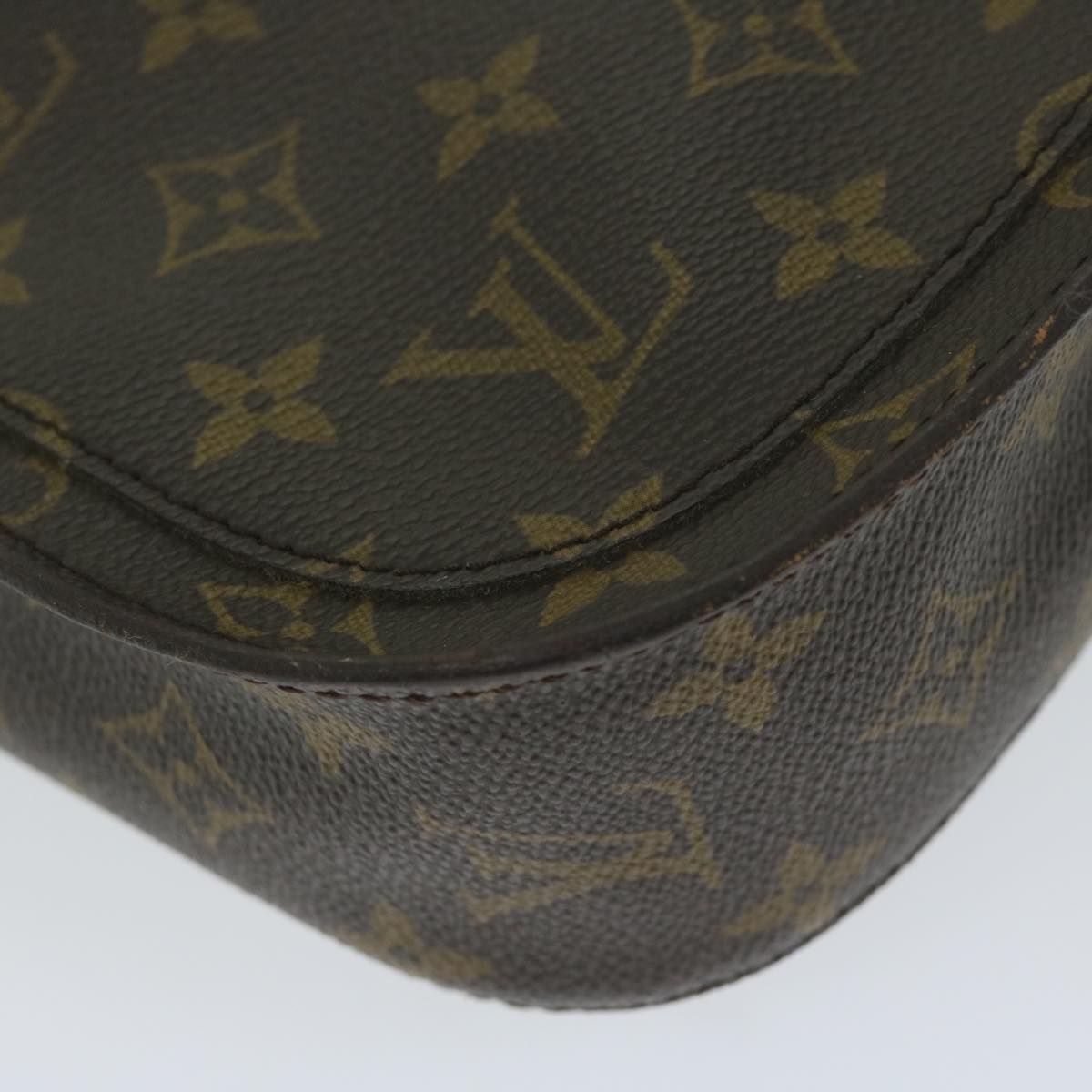 LOUIS VUITTON Monogram Saint Cloud GM Shoulder Bag M51242 LV Auth ki4011