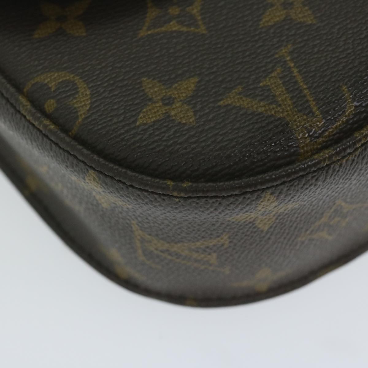 LOUIS VUITTON Monogram Saint Cloud GM Shoulder Bag M51242 LV Auth ki4012