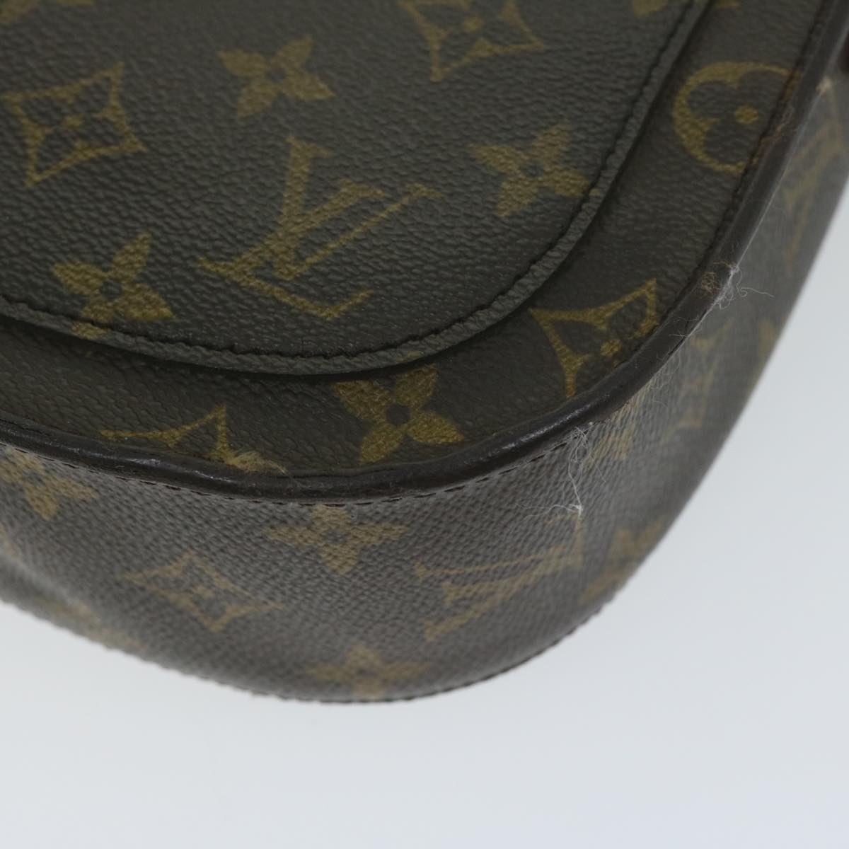 LOUIS VUITTON Monogram Saint Cloud GM Shoulder Bag M51242 LV Auth ki4012