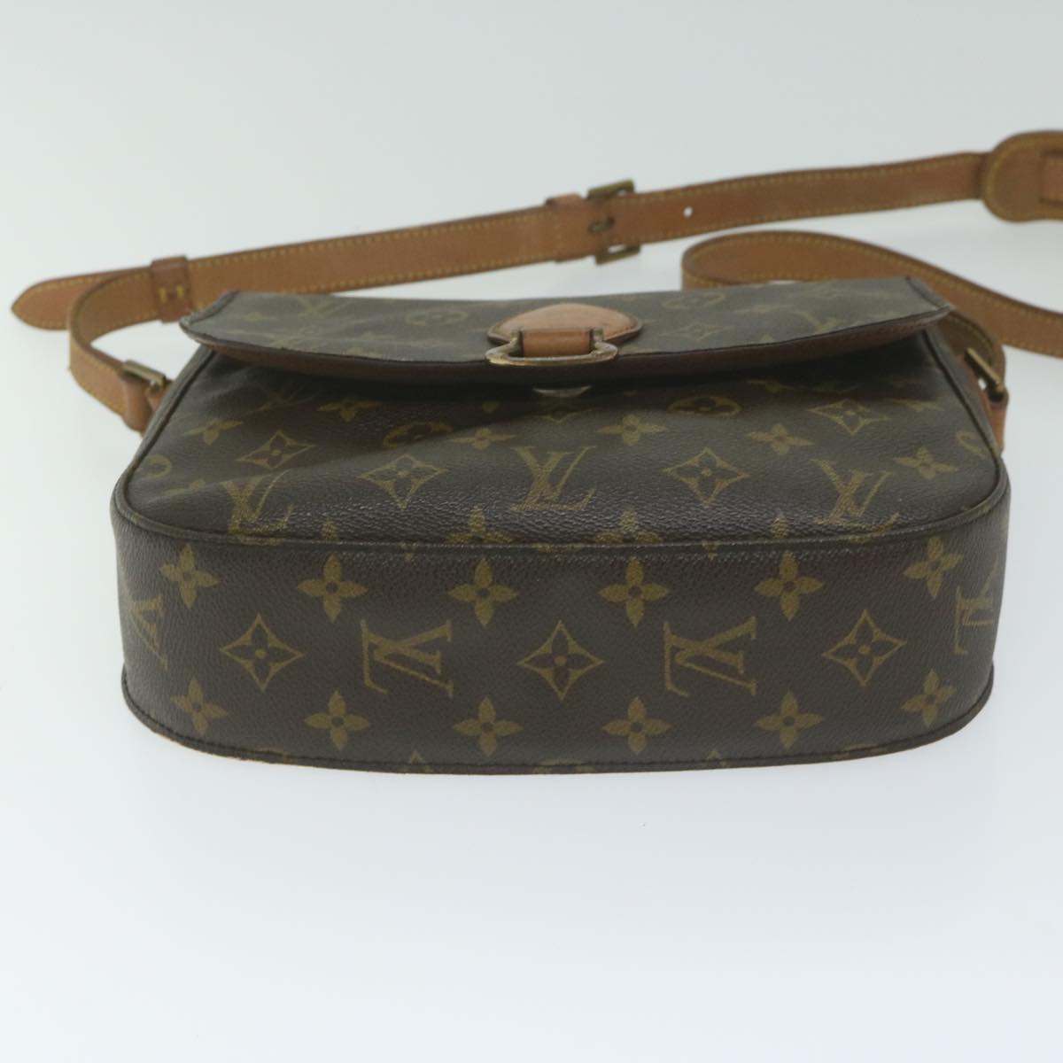 LOUIS VUITTON Monogram Saint Cloud GM Shoulder Bag M51242 LV Auth ki4022