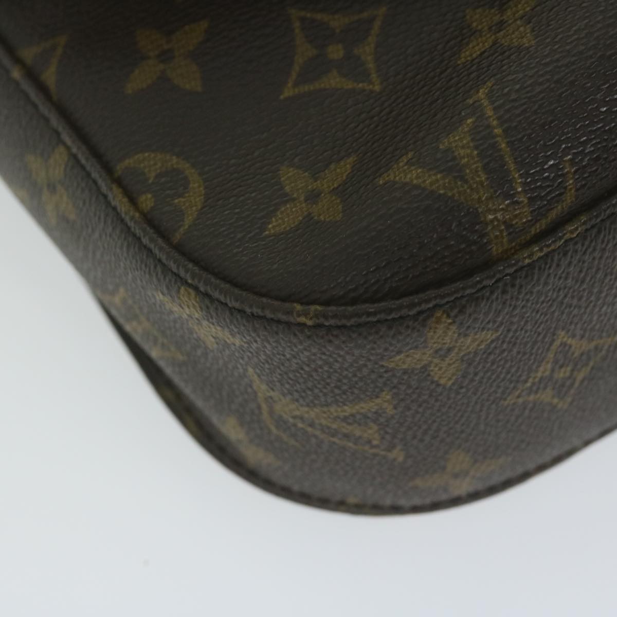 LOUIS VUITTON Monogram Saint Cloud GM Shoulder Bag M51242 LV Auth ki4022