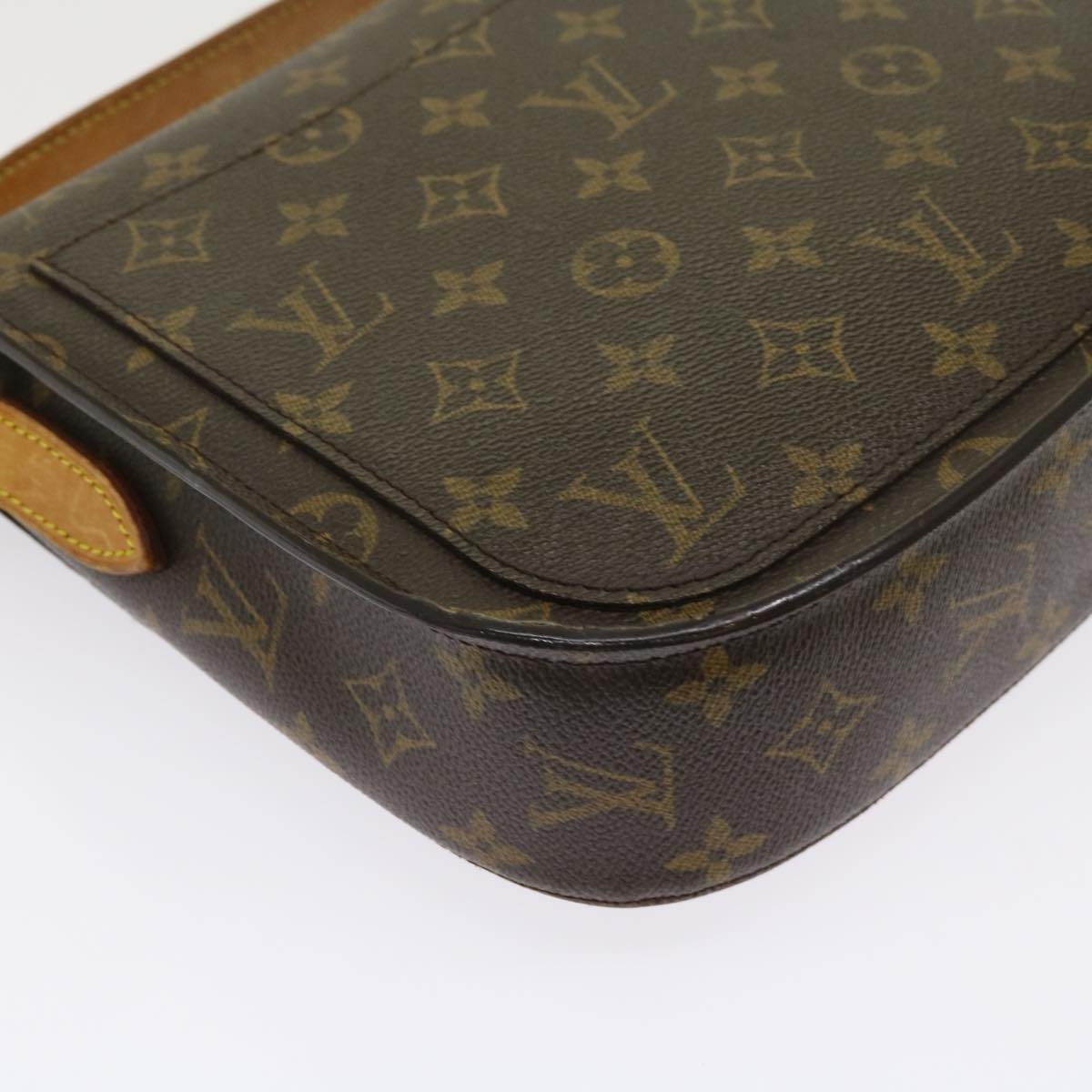 LOUIS VUITTON Monogram Saint Cloud GM Shoulder Bag M51242 LV Auth ki4042