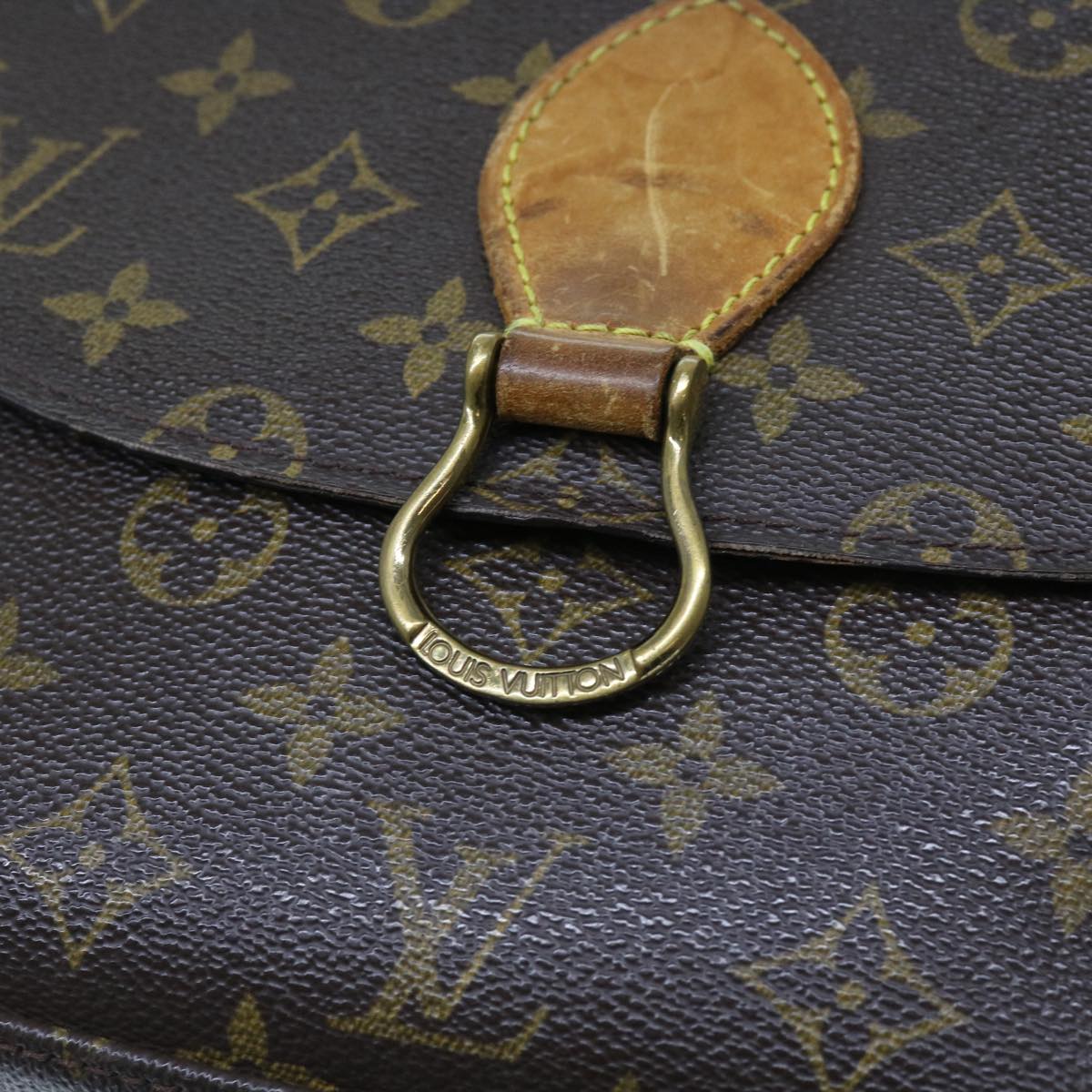 LOUIS VUITTON Monogram Saint Cloud GM Shoulder Bag M51242 LV Auth ki4042