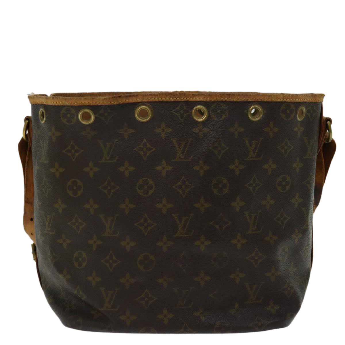 LOUIS VUITTON Monogram Petit Noe Shoulder Bag M42226 LV Auth ki4070 - 0