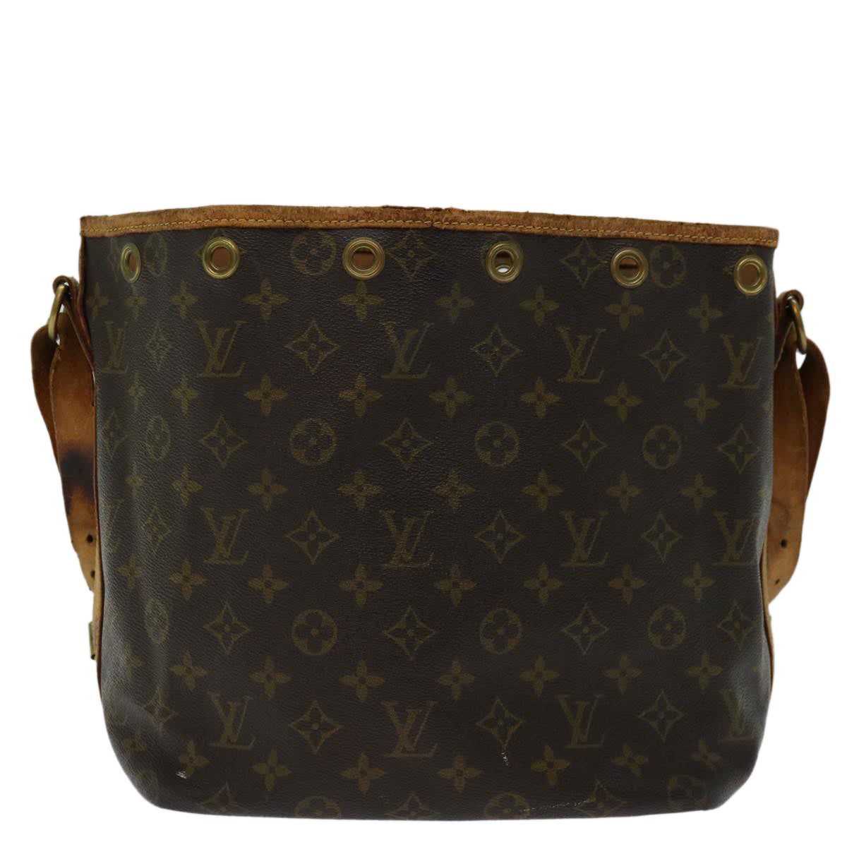 LOUIS VUITTON Monogram Petit Noe Shoulder Bag M42226 LV Auth ki4070