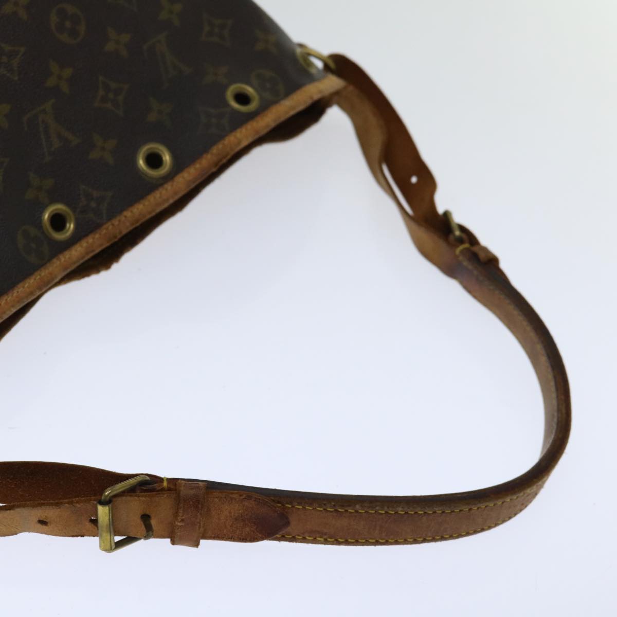 LOUIS VUITTON Monogram Petit Noe Shoulder Bag M42226 LV Auth ki4070