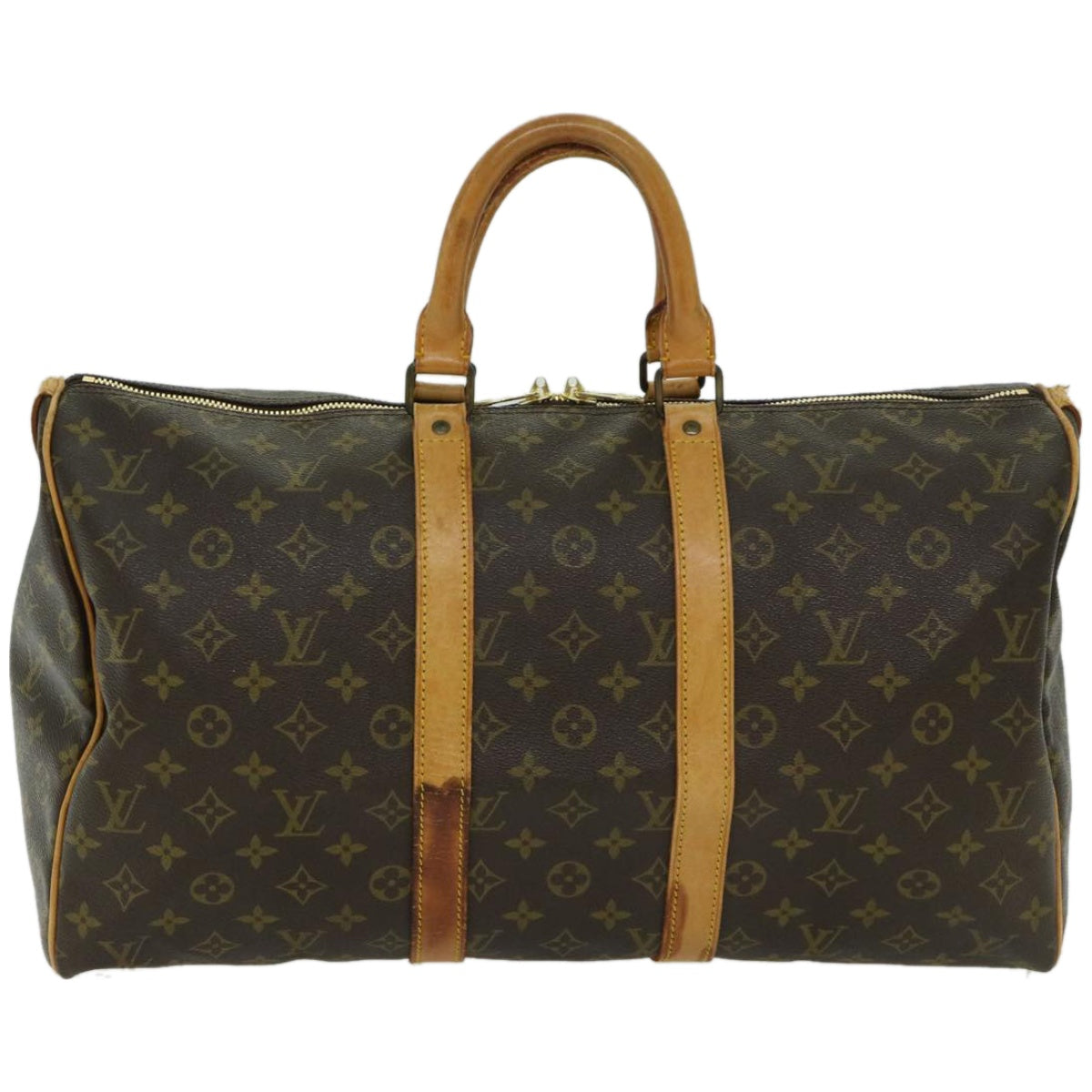 LOUIS VUITTON Monogram Keepall 45 Boston Bag M41428 LV Auth ki4079 - 0