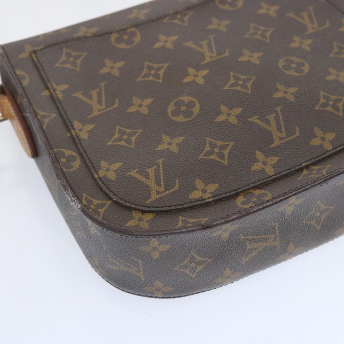 LOUIS VUITTON Monogram Saint Cloud GM Shoulder Bag M51242 LV Auth ki4093