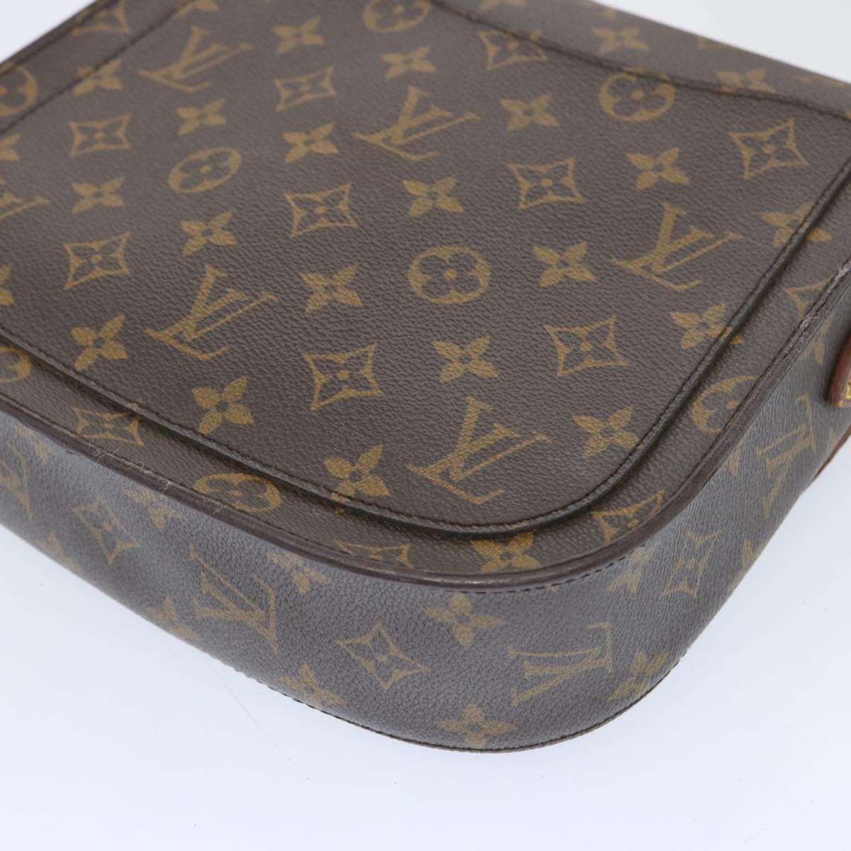 LOUIS VUITTON Monogram Saint Cloud GM Shoulder Bag M51242 LV Auth ki4093