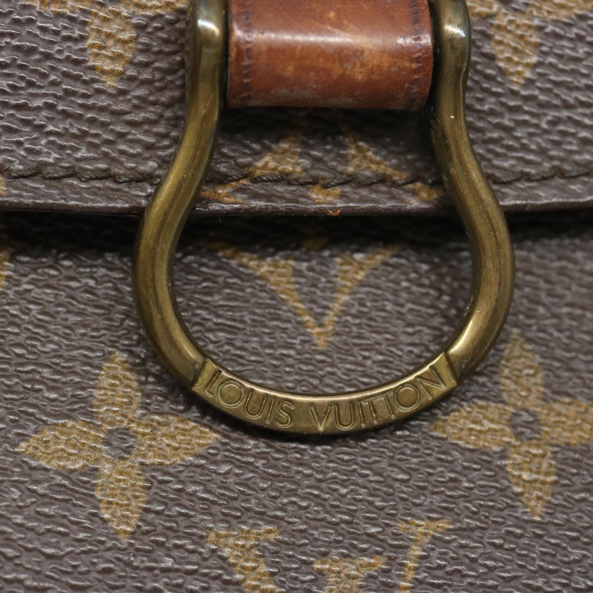 LOUIS VUITTON Monogram Saint Cloud GM Shoulder Bag M51242 LV Auth ki4093