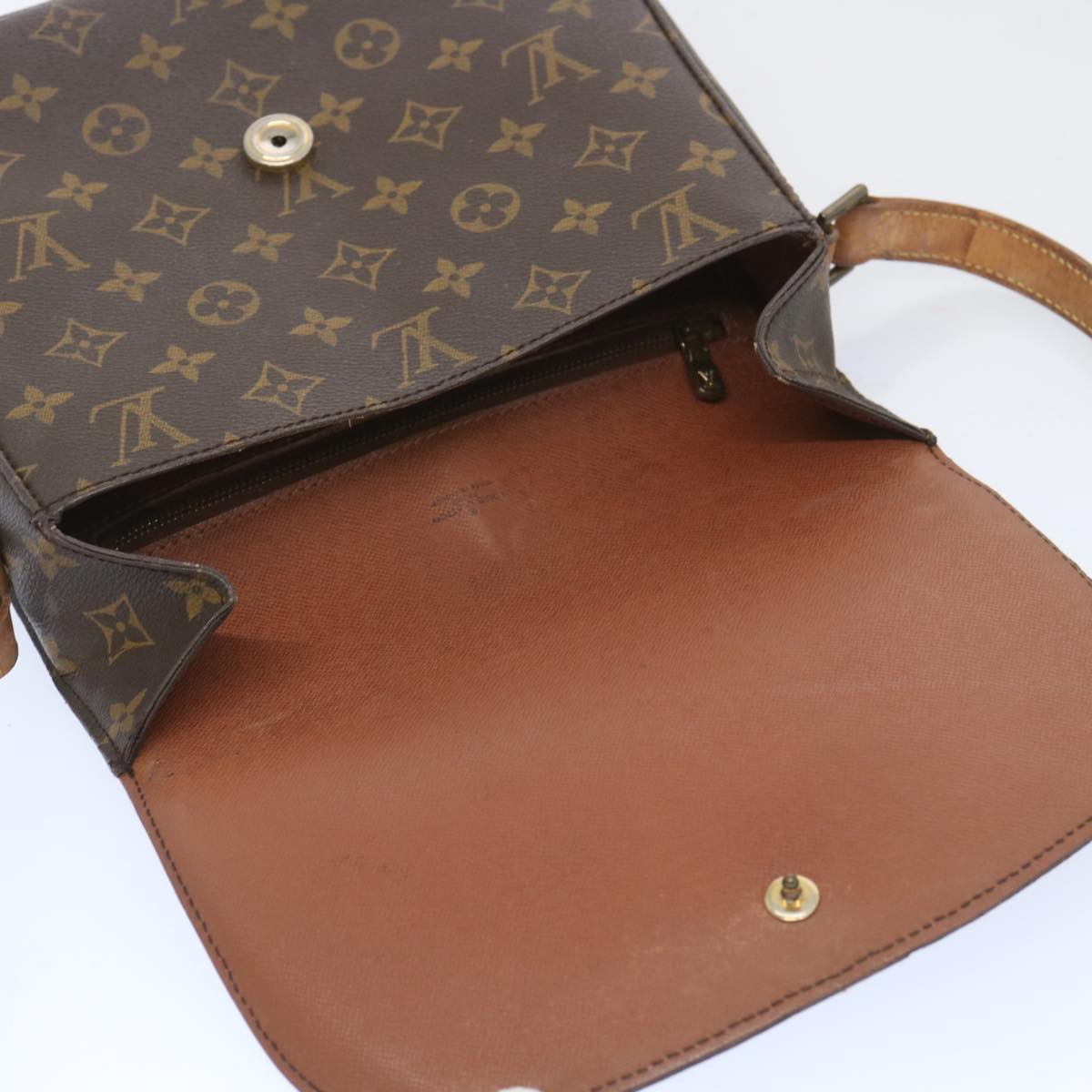 LOUIS VUITTON Monogram Saint Cloud GM Shoulder Bag M51242 LV Auth ki4093