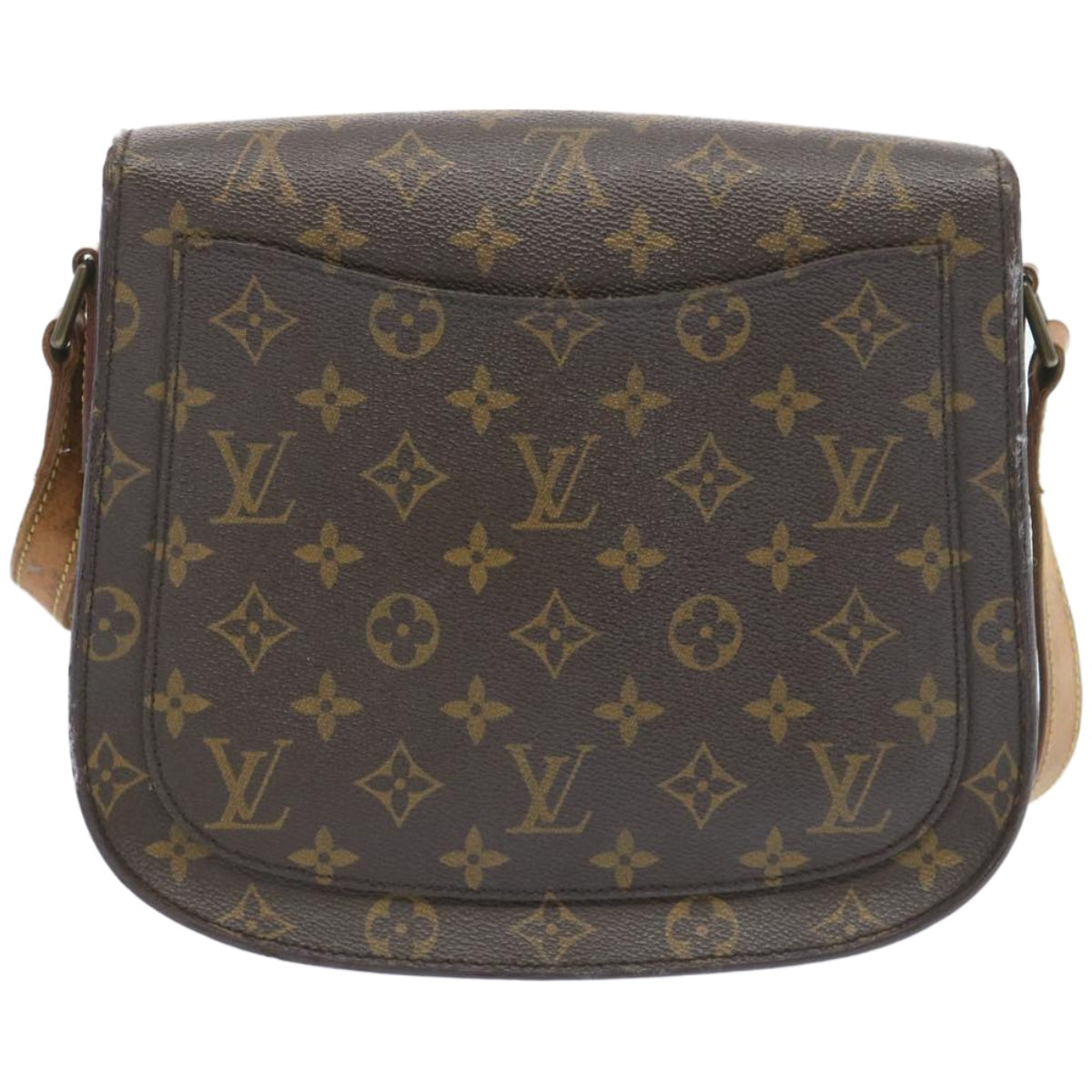 LOUIS VUITTON Monogram Saint Cloud GM Shoulder Bag M51242 LV Auth ki4093