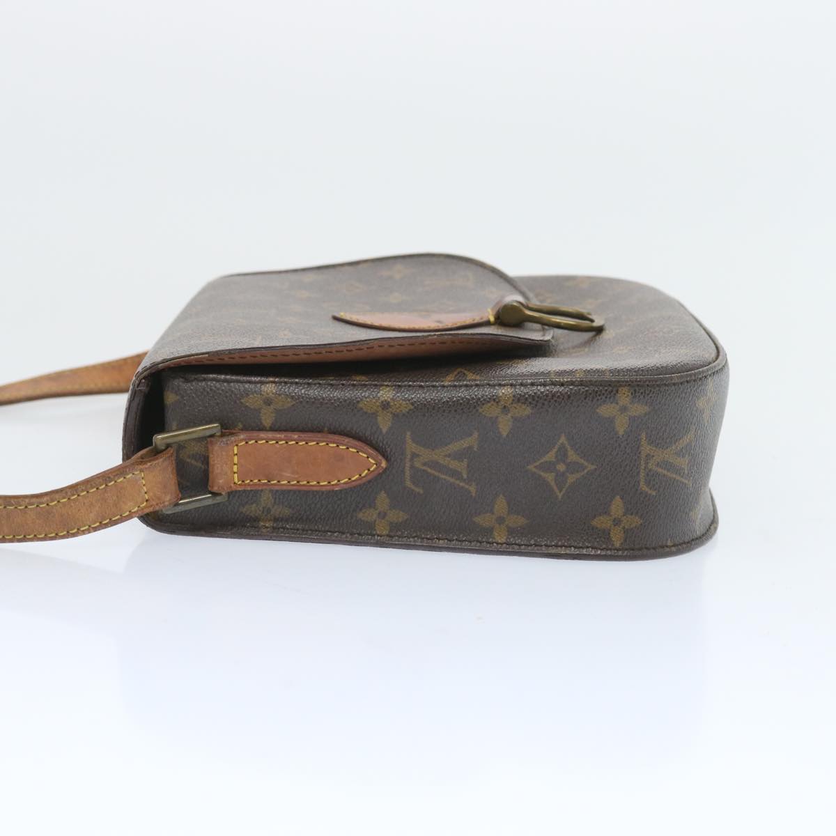 LOUIS VUITTON Monogram Saint Cloud GM Shoulder Bag M51242 LV Auth ki4093