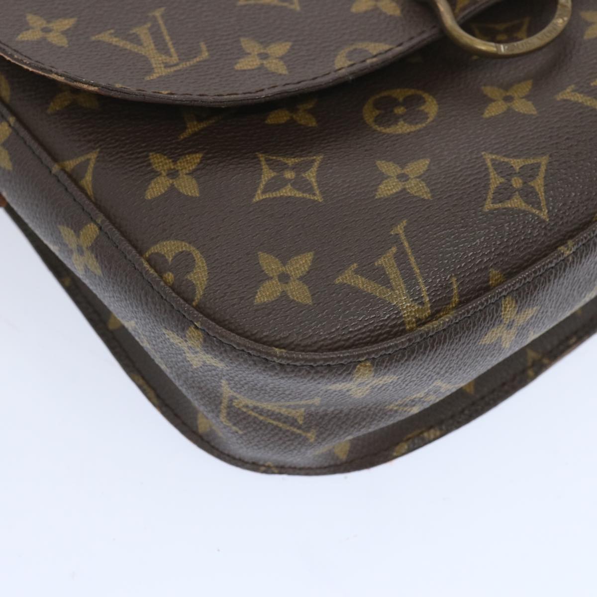 LOUIS VUITTON Monogram Saint Cloud GM Shoulder Bag M51242 LV Auth ki4107