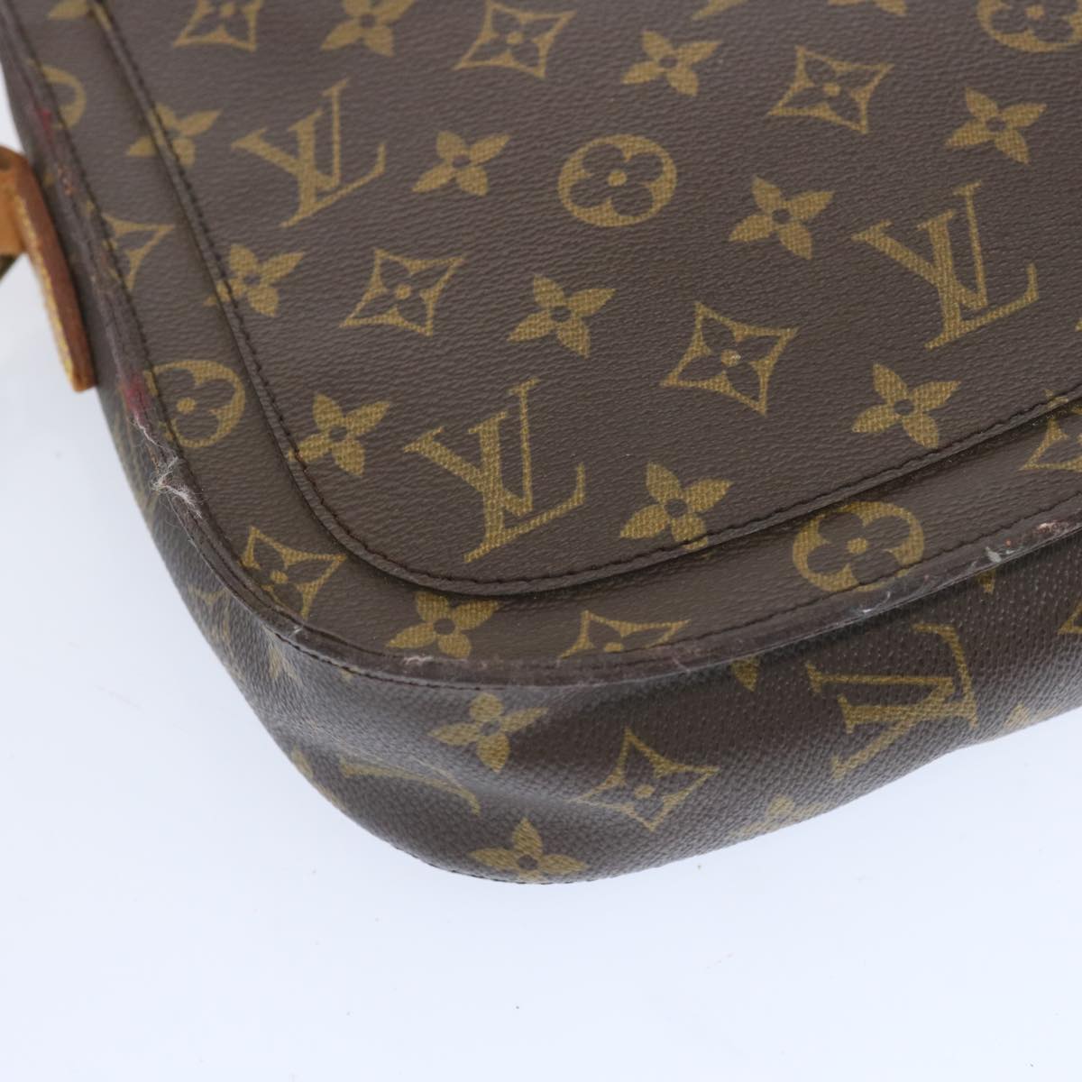 LOUIS VUITTON Monogram Saint Cloud GM Shoulder Bag M51242 LV Auth ki4107