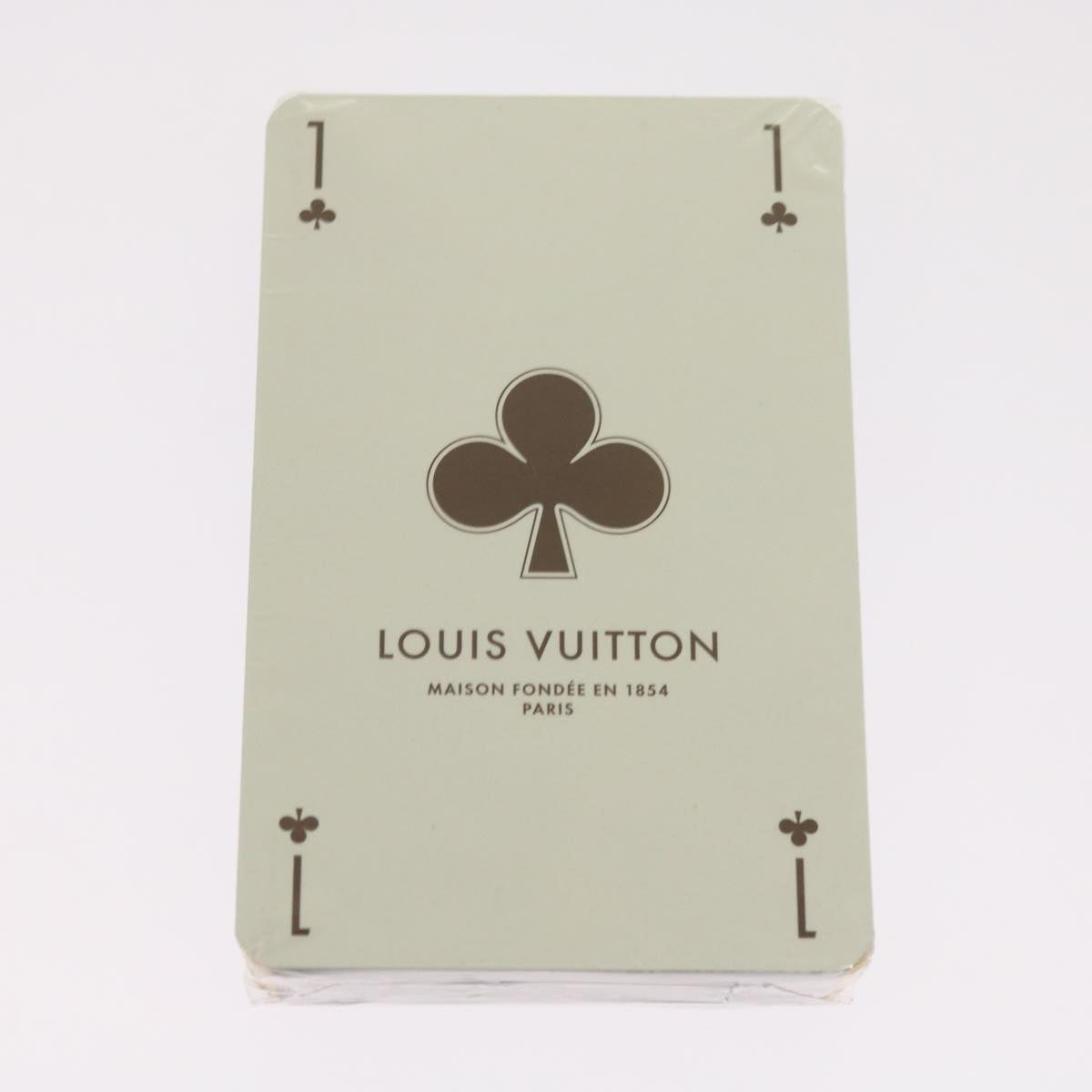 LOUIS VUITTON Playing Cards Blue LV Auth ki4137