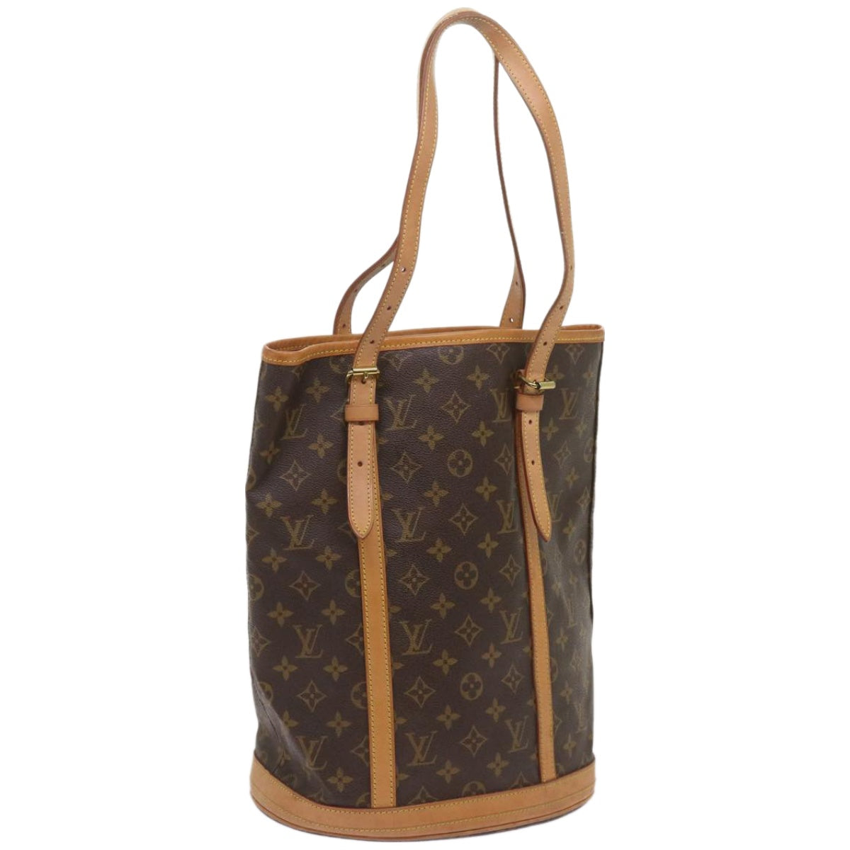 LOUIS VUITTON Monogram Bucket GM Shoulder Bag M42236 LV Auth ki4142