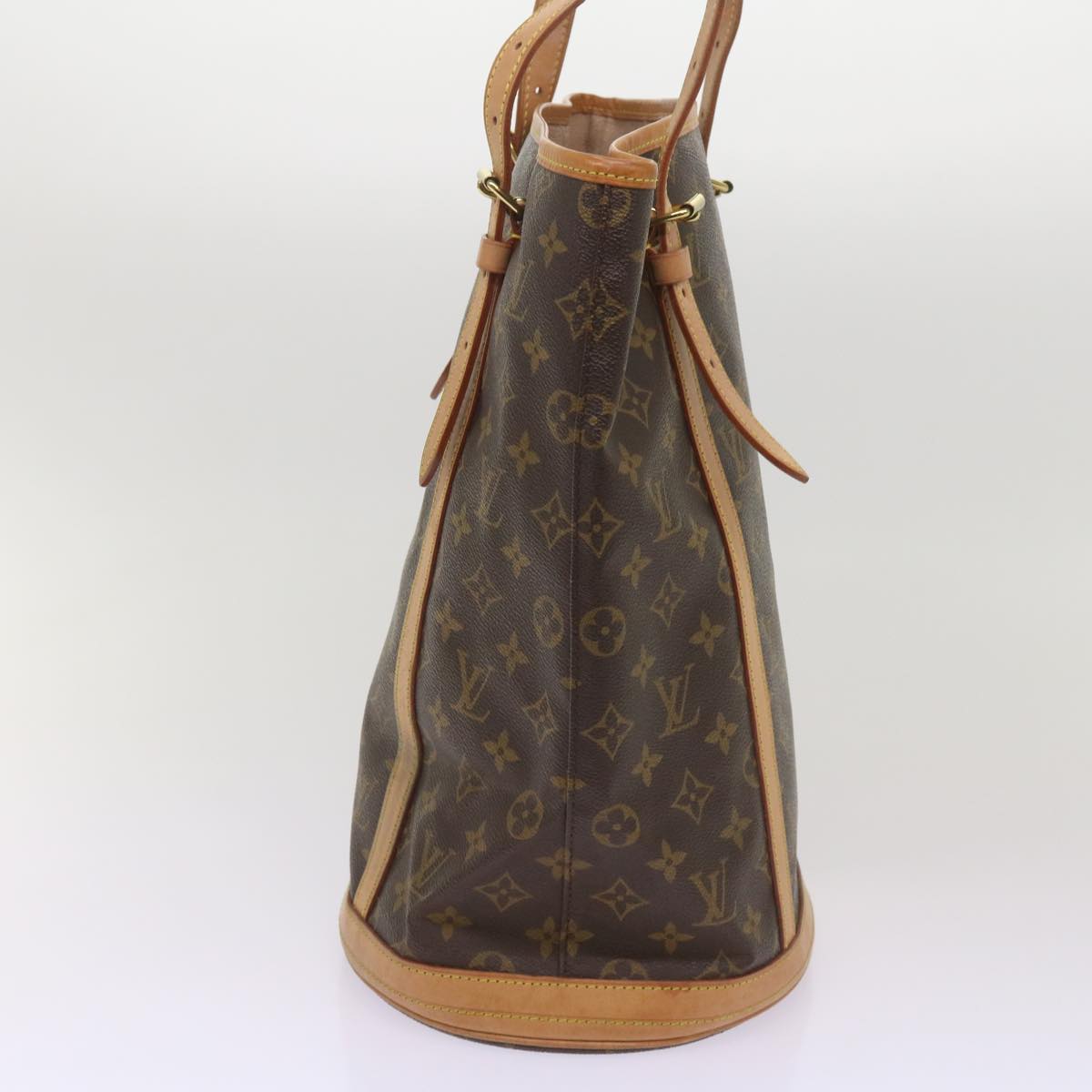 LOUIS VUITTON Monogram Bucket GM Shoulder Bag M42236 LV Auth ki4142