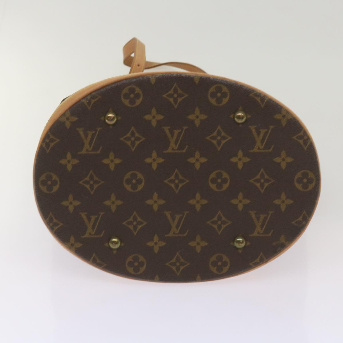 LOUIS VUITTON Monogram Bucket GM Shoulder Bag M42236 LV Auth ki4142