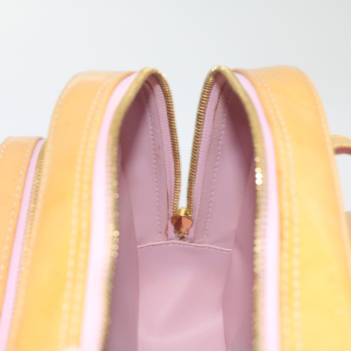 LOUIS VUITTON Vernis Marley Backpack Marshmallow Pink M91039 LV Auth ki4155