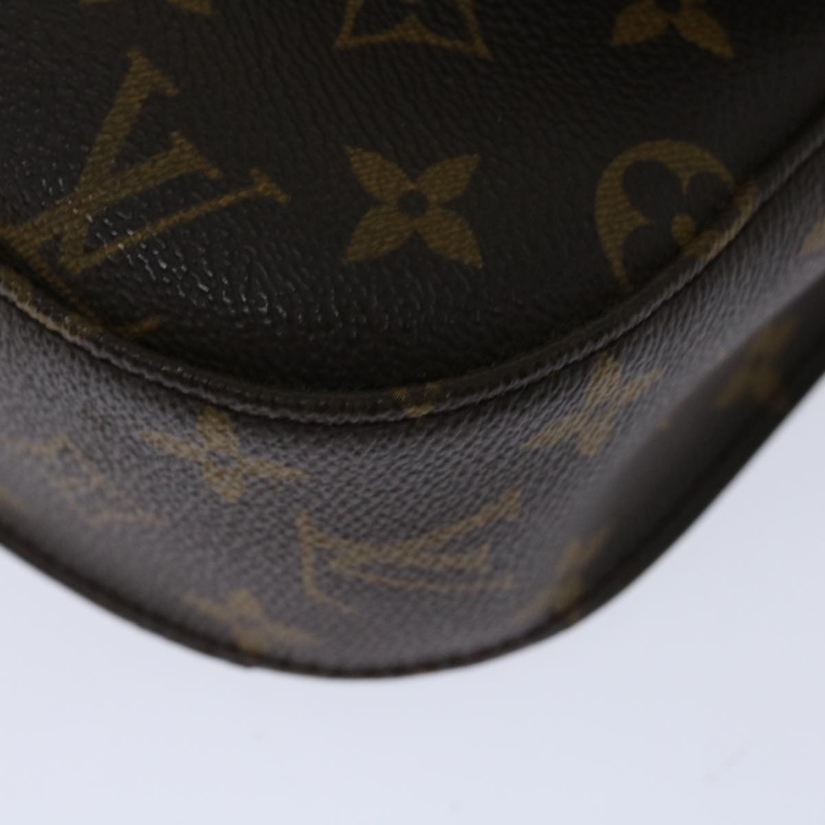 LOUIS VUITTON Monogram Saint Cloud GM Shoulder Bag M51242 LV Auth ki4162