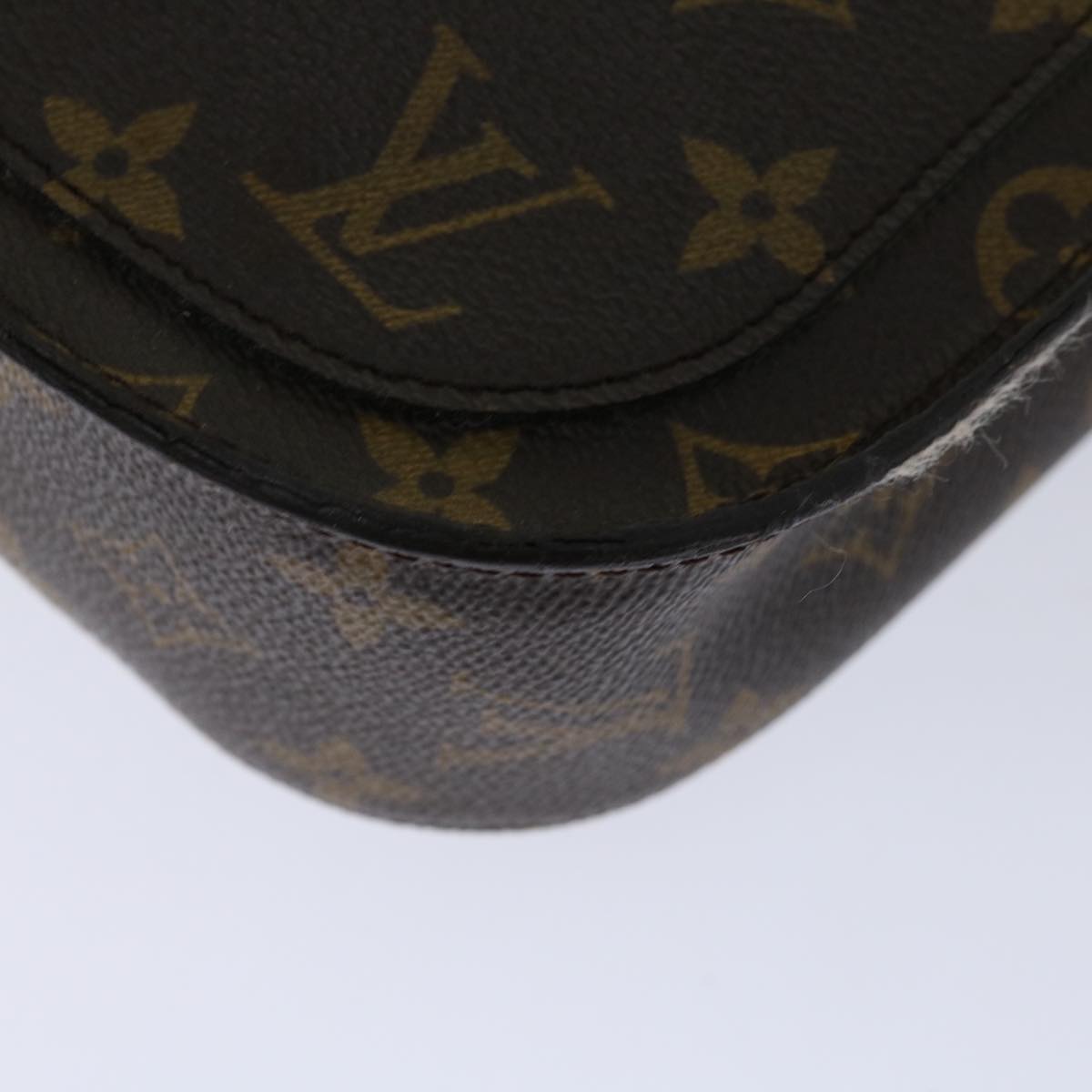 LOUIS VUITTON Monogram Saint Cloud GM Shoulder Bag M51242 LV Auth ki4162