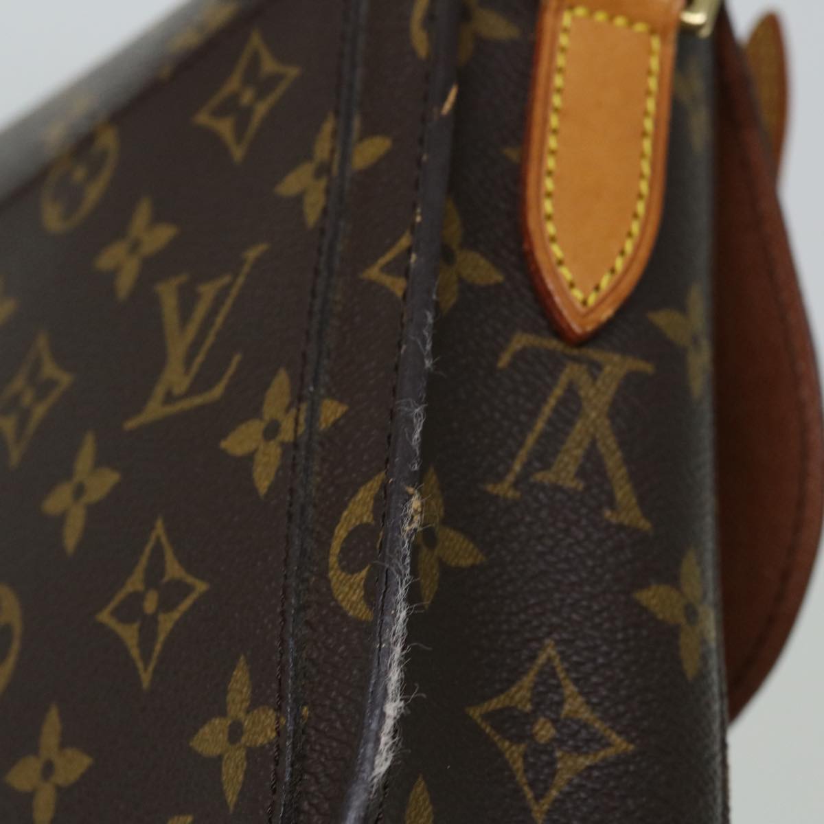 LOUIS VUITTON Monogram Saint Cloud GM Shoulder Bag M51242 LV Auth ki4162