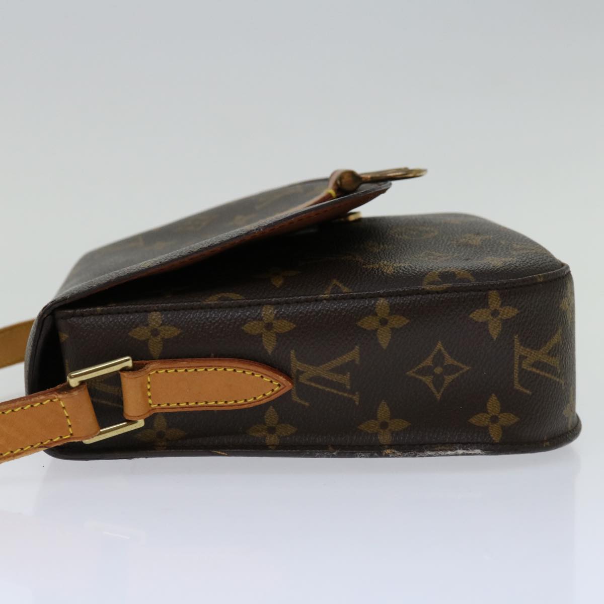 LOUIS VUITTON Monogram Saint Cloud GM Shoulder Bag M51242 LV Auth ki4162