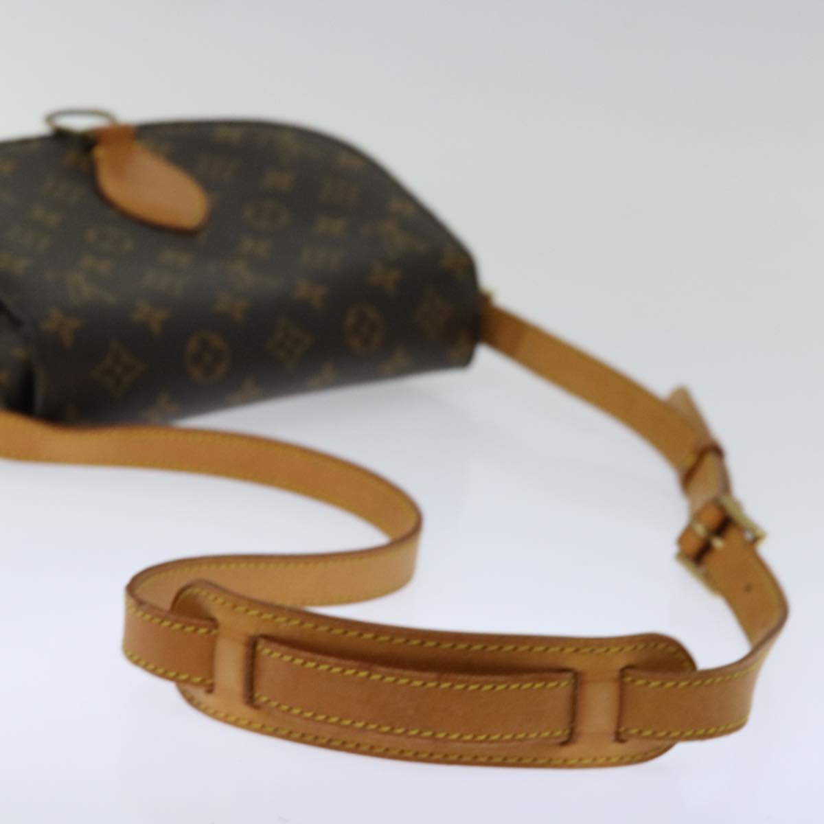 LOUIS VUITTON Monogram Saint Cloud GM Shoulder Bag M51242 LV Auth ki4162