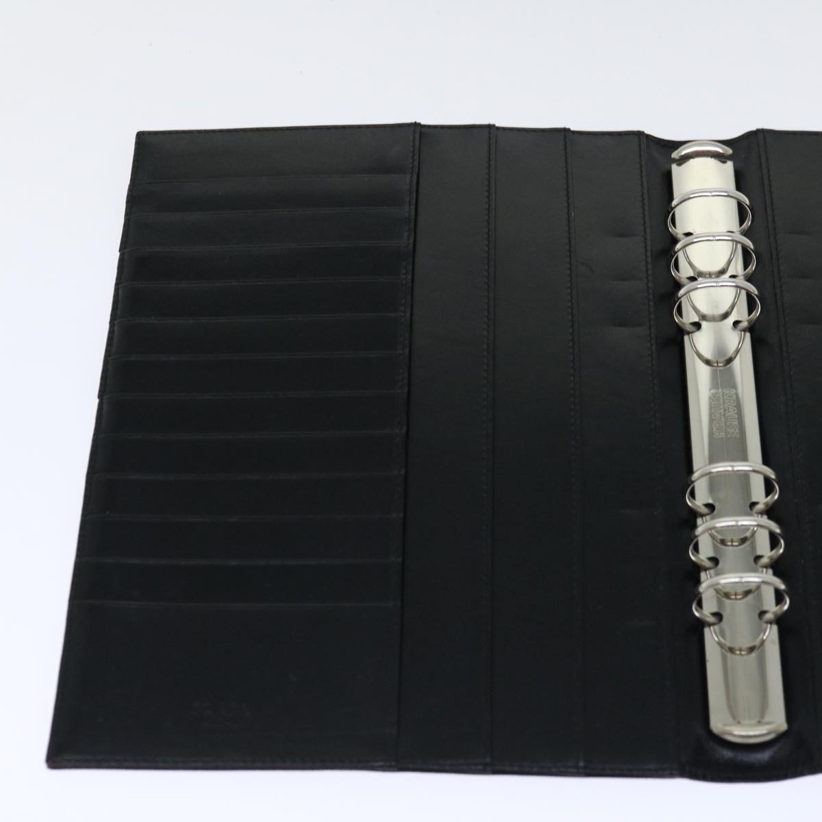 PRADA Day Planner Cover Nylon Black Auth ki4181