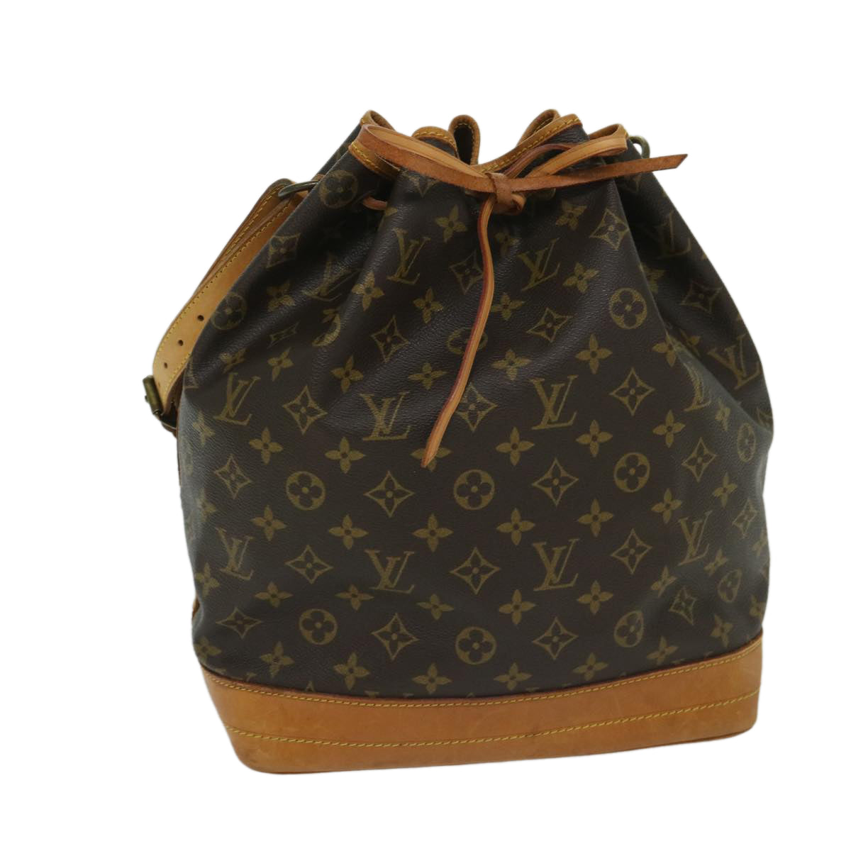 LOUIS VUITTON Monogram Noe Shoulder Bag M42224 LV Auth ki4184