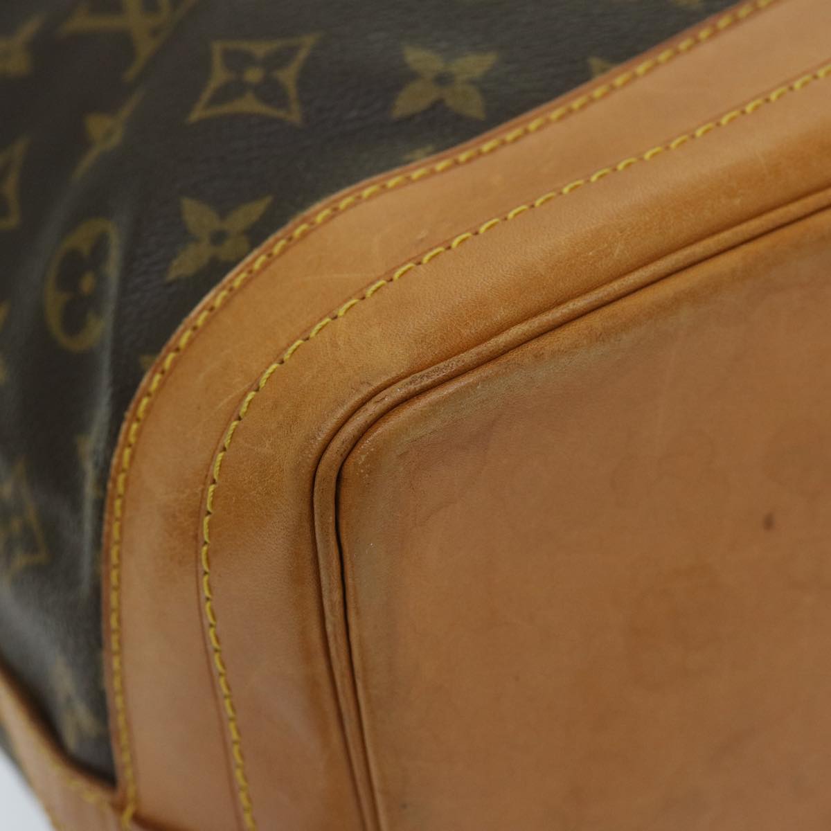 LOUIS VUITTON Monogram Noe Shoulder Bag M42224 LV Auth ki4184