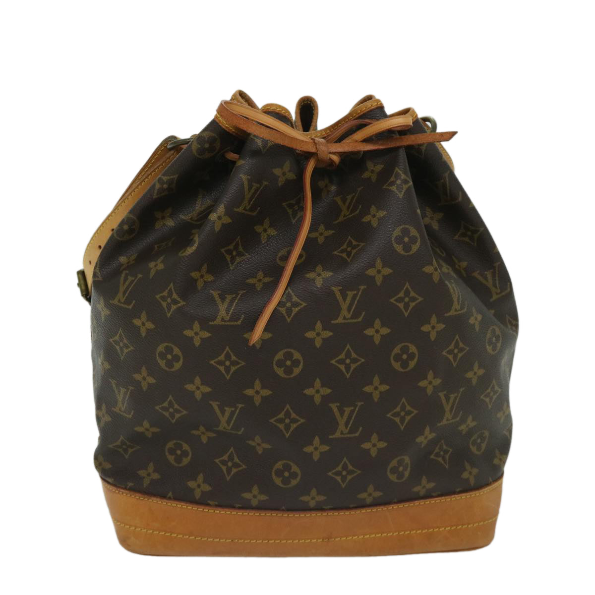 LOUIS VUITTON Monogram Noe Shoulder Bag M42224 LV Auth ki4184