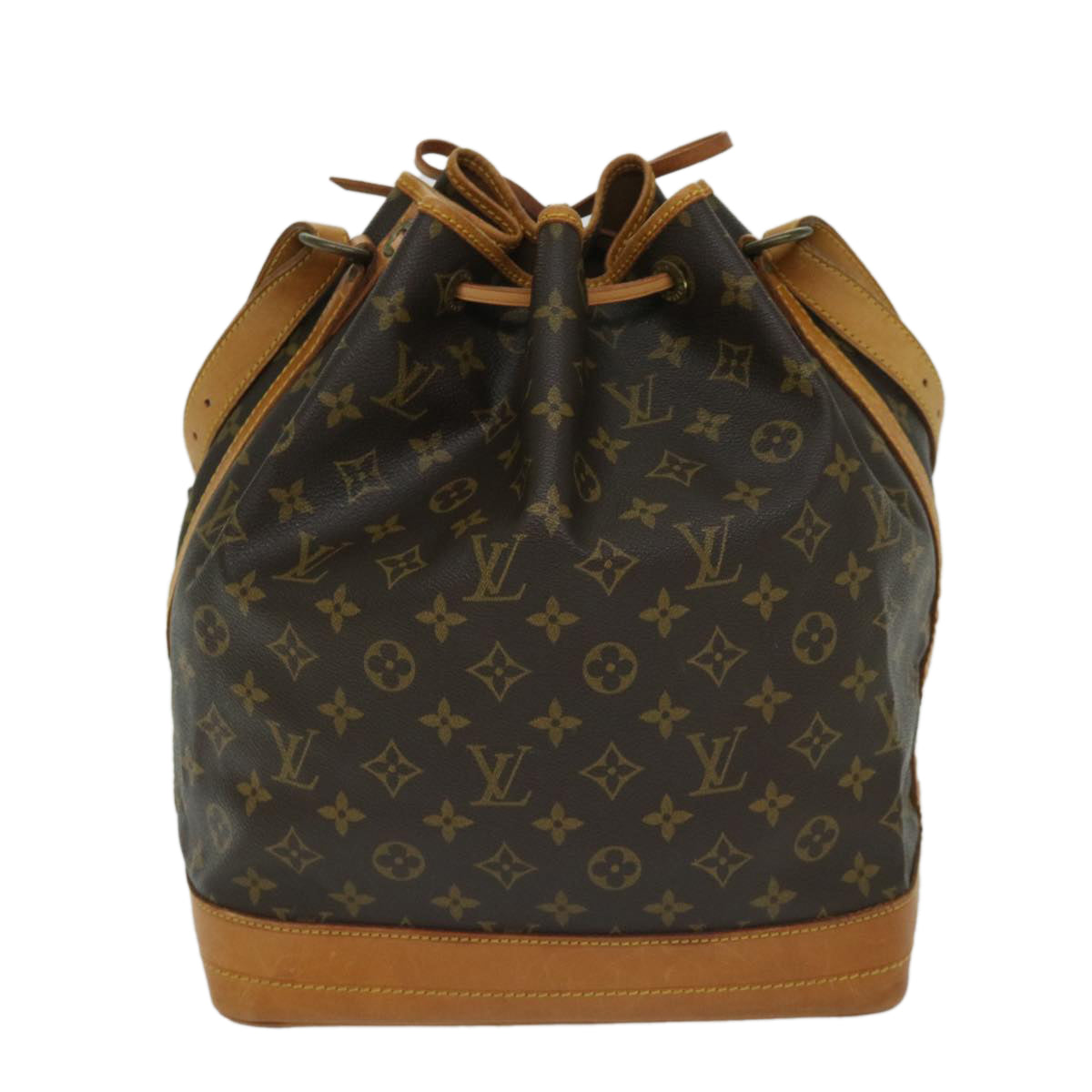 LOUIS VUITTON Monogram Noe Shoulder Bag M42224 LV Auth ki4184