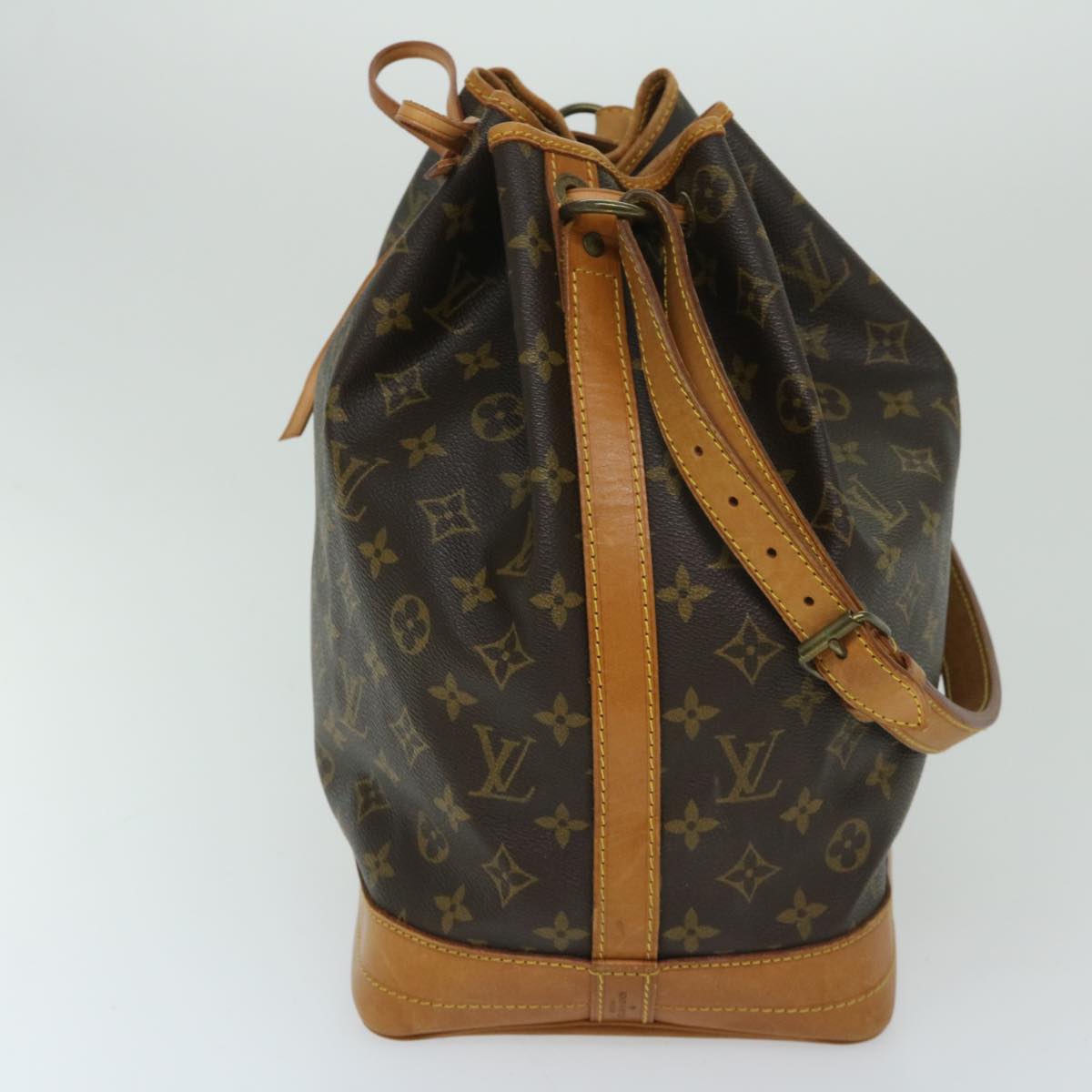 LOUIS VUITTON Monogram Noe Shoulder Bag M42224 LV Auth ki4184