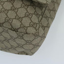 GUCCI GG Supreme Shoulder Bag PVC Beige 141194 Auth ki4209-14