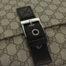 GUCCI GG Supreme Shoulder Bag PVC Beige 141194 Auth ki4209-9