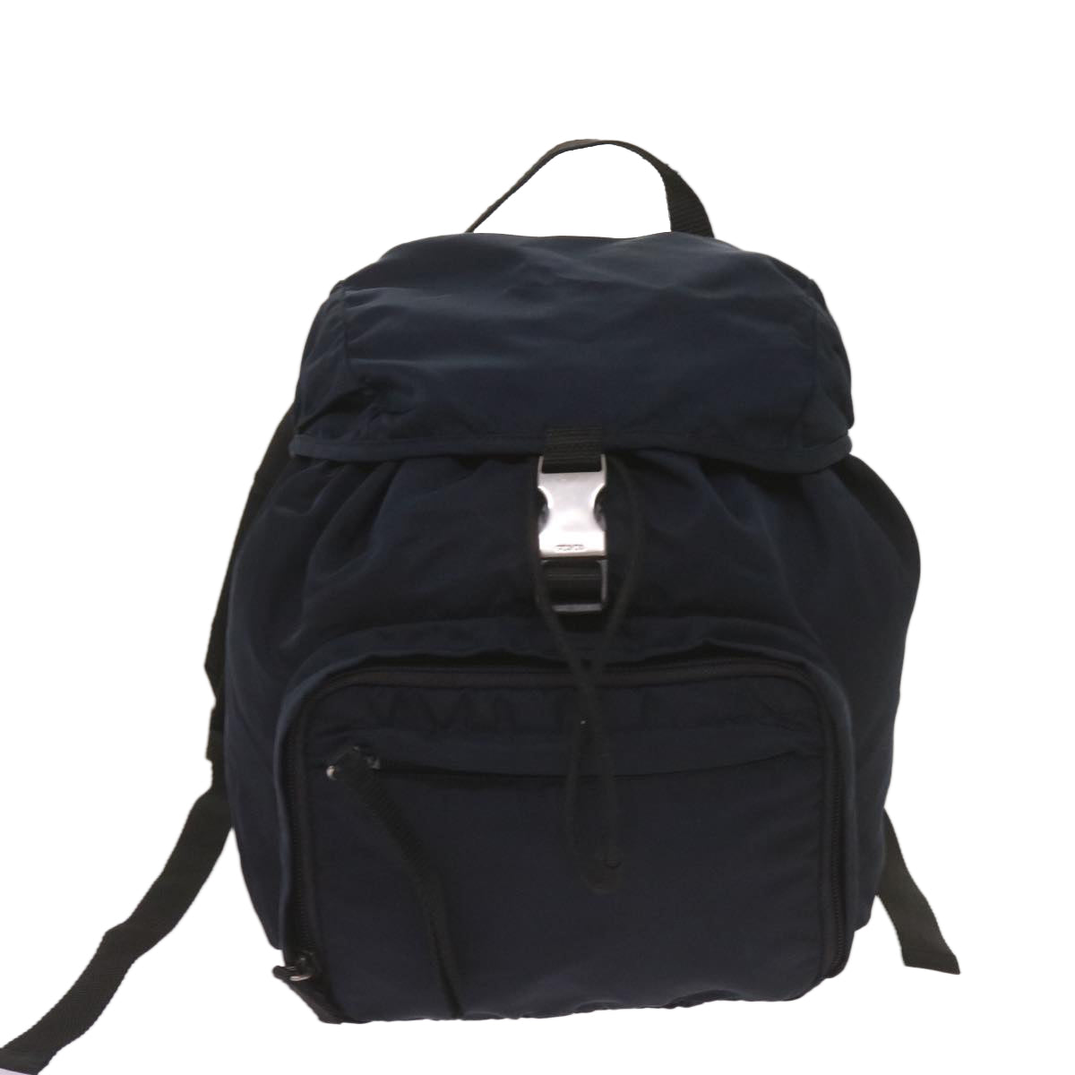 PRADA Backpack Nylon Navy Auth ki4230