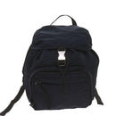 PRADA Backpack Nylon Navy Auth ki4230-13