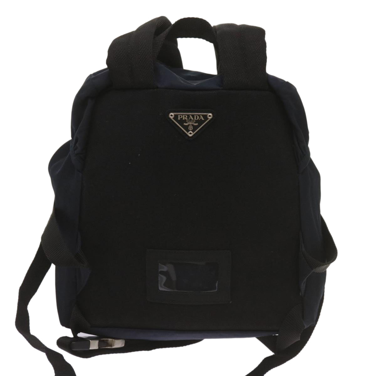 PRADA Backpack Nylon Navy Auth ki4230