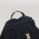 PRADA Backpack Nylon Navy Auth ki4230-6