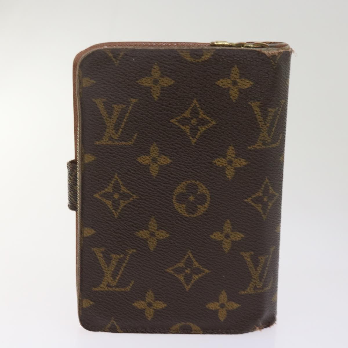 LOUIS VUITTON Monogram Damier Ebene Wallet 9Set LV Auth ki4235