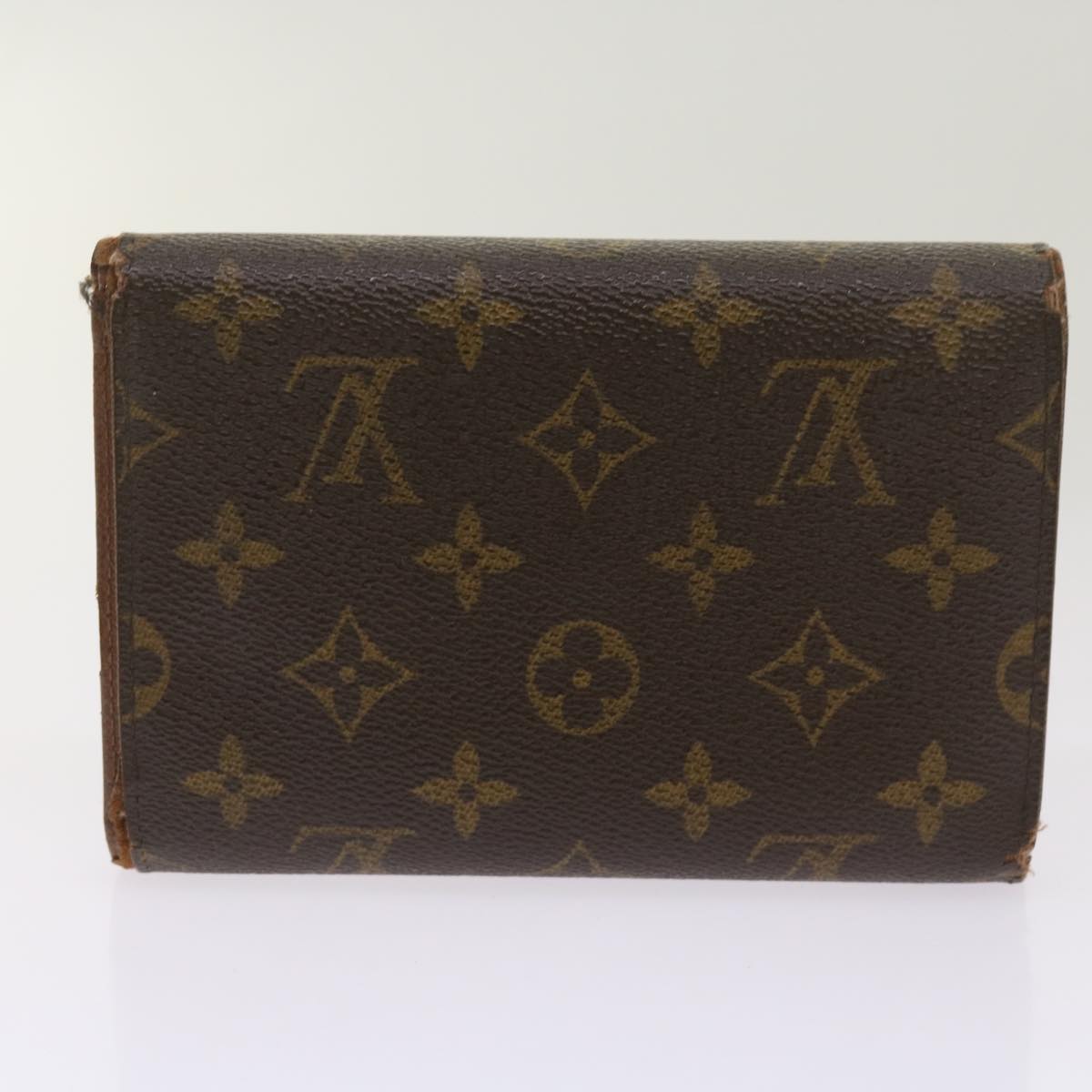 LOUIS VUITTON Monogram Damier Ebene Wallet 9Set LV Auth ki4235